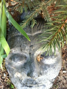 budha in garden